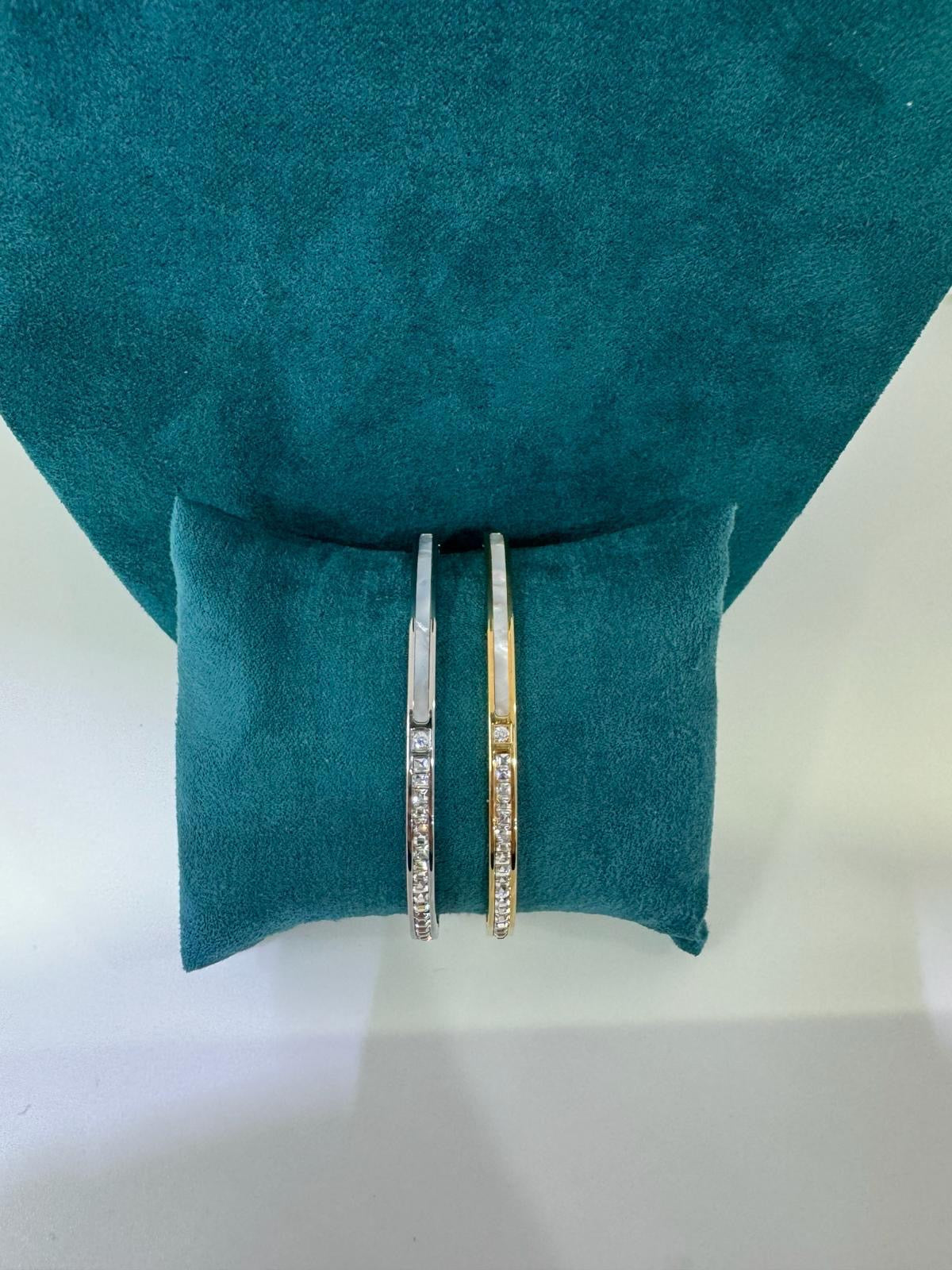 BRACELET JONC DIAMANTS