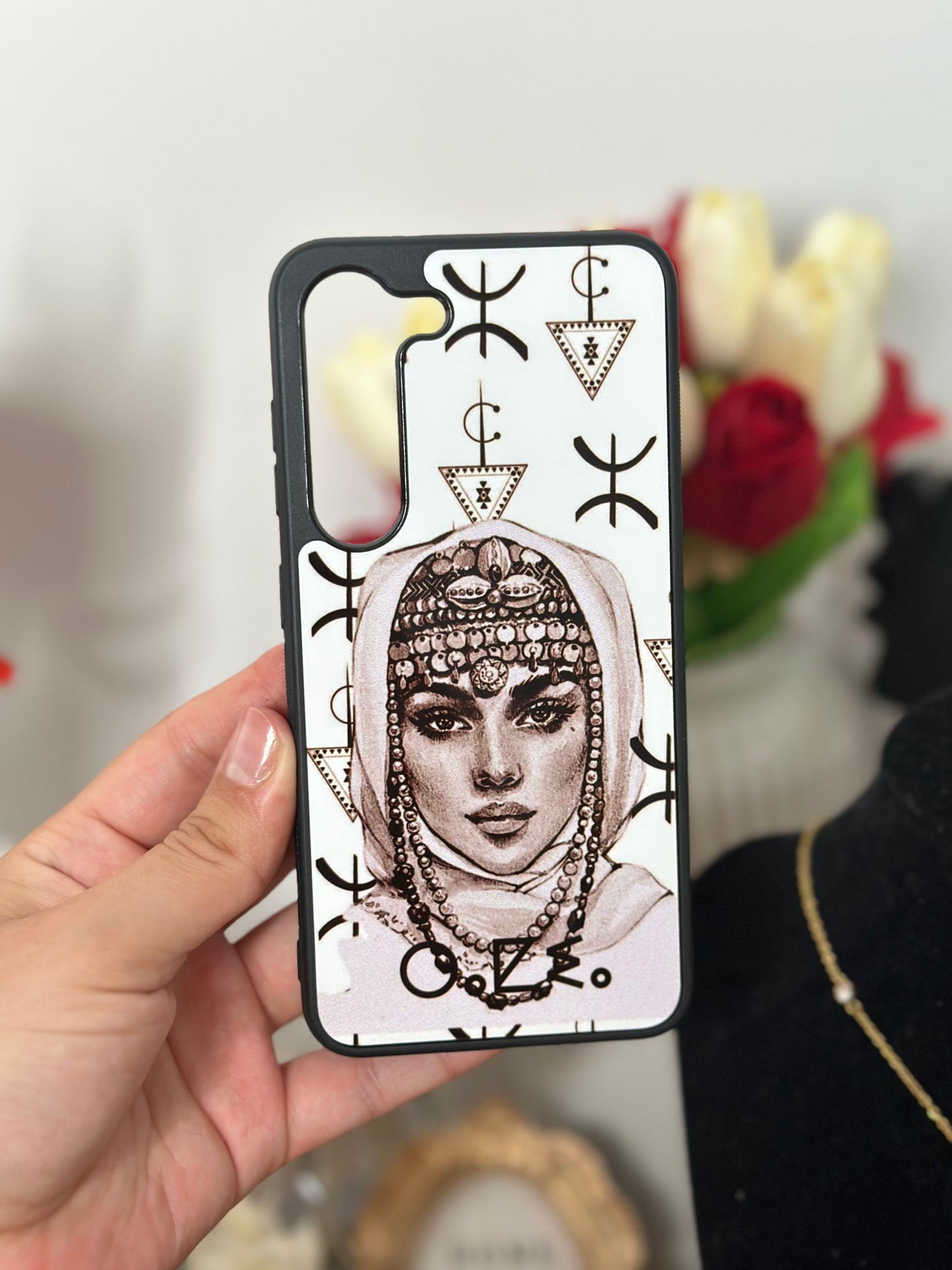 COQUE DE TÉLÉPHONE Femme Amazigh